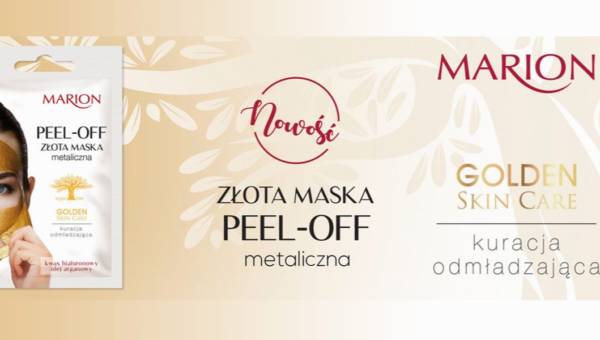 marion-złota-maska-metaliczna