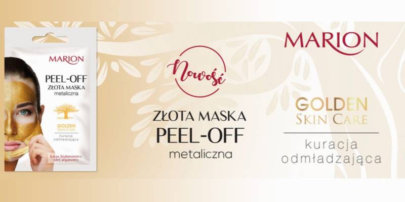 marion-złota-maska-metaliczna