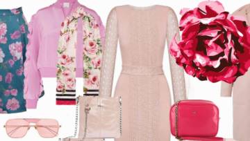 stylizacje w odcieniach różu