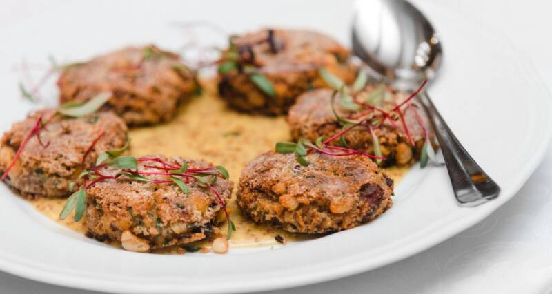 Menu na komunię 2023 - danie główne wege kotleciki