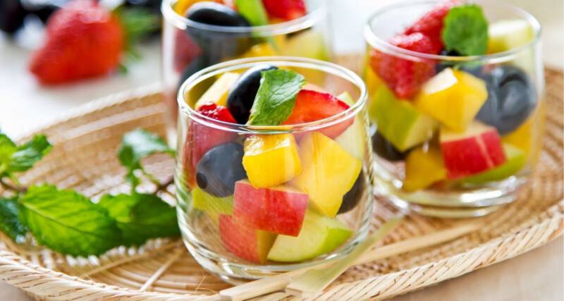 sałatki - menu na komunię 2023