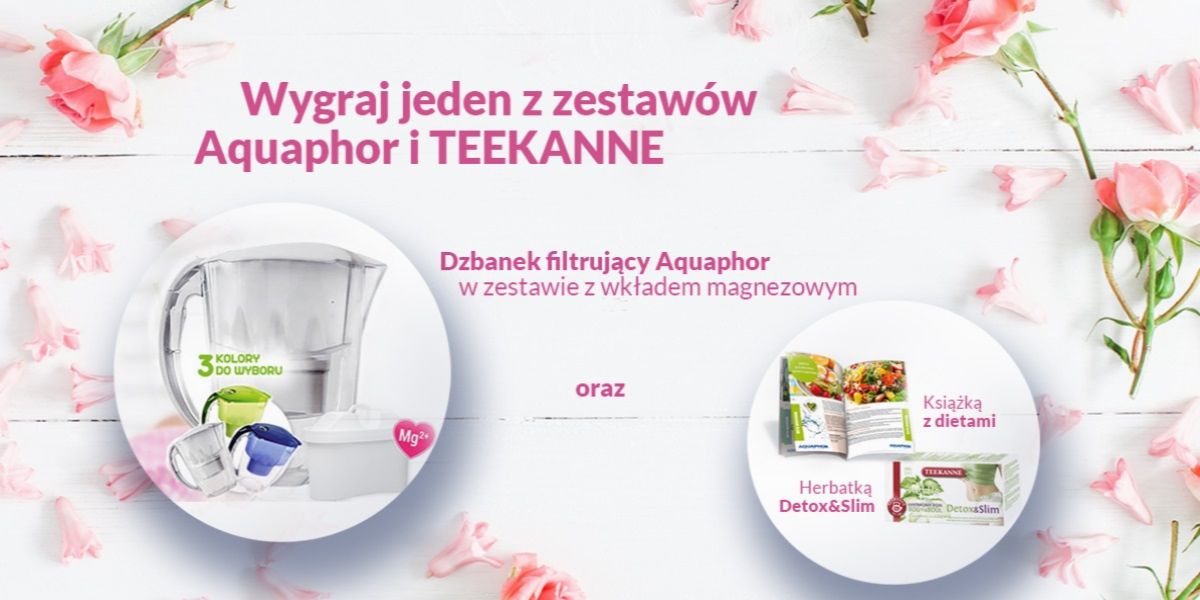 Konkurs Aquaphor i TEEKANNE z okazji Dnia Mamy - KobietaMag.pl