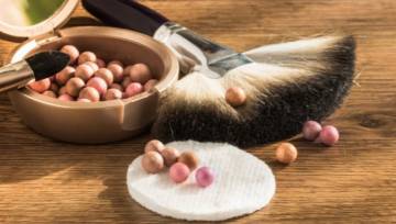 konturowanie twarzy na sucho