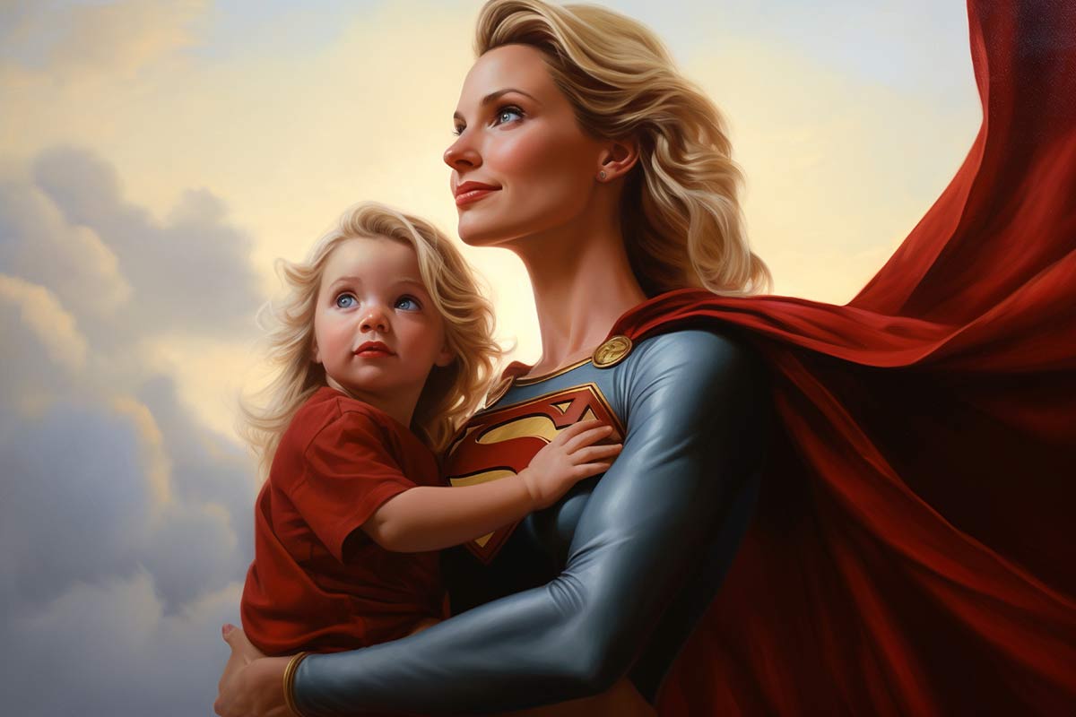 mama superbohaterka