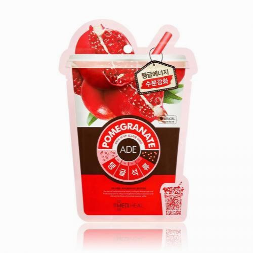 maseczki w płachcie z granatem