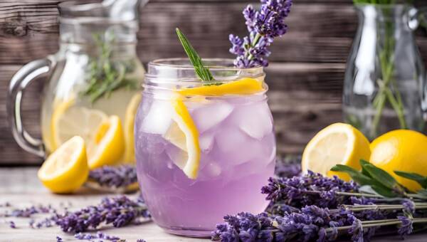 lawendowa lemoniada