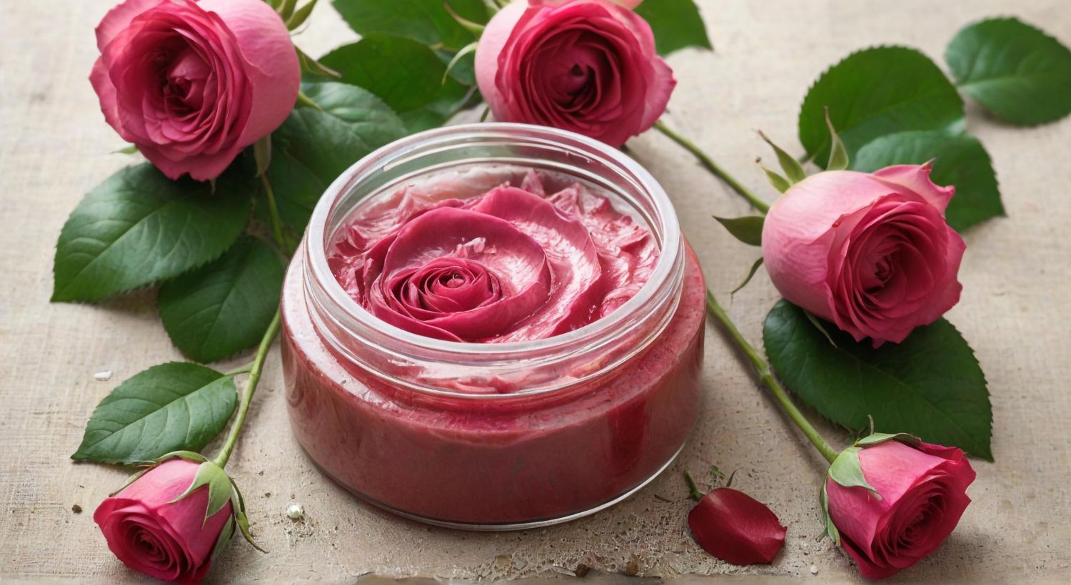 fr Jak zrobić różany błyszczyk do ust