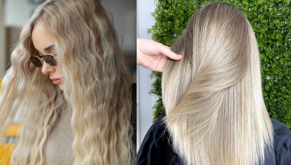 Kokosowy blond wraca do łask. Ta koloryzacja rozświetla twarz i wygląda świetnie nawet z odrostem