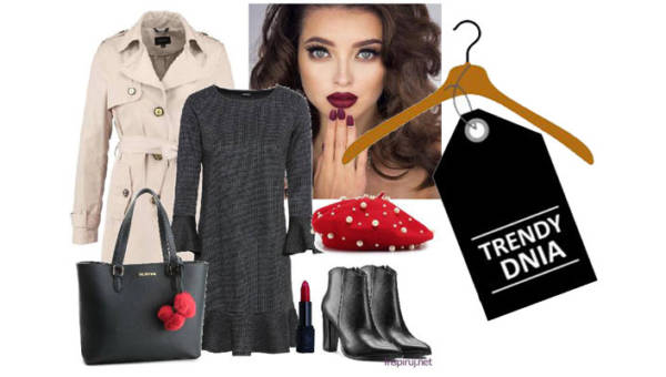 Modny beret w stylizacji prosto z paryskich ulic