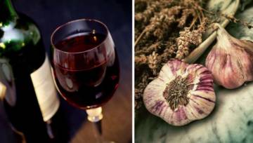 Czerwone wino z czosnkiem działa jak antybiotyk