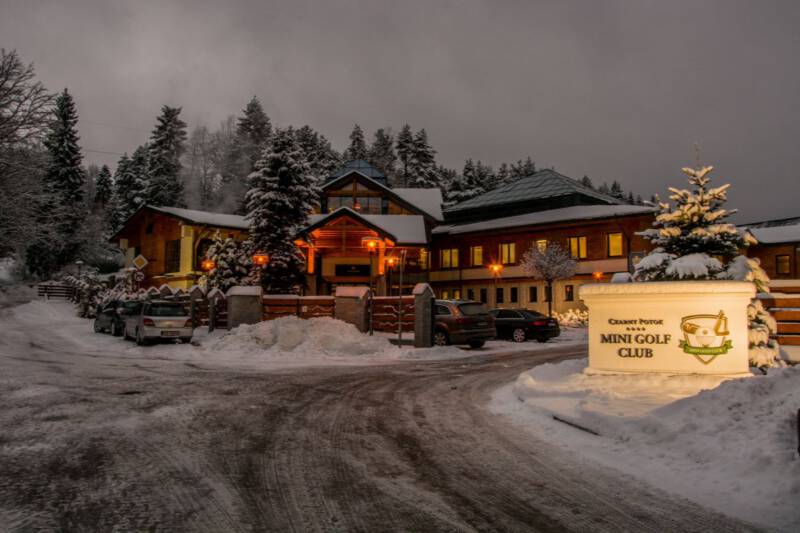 hotel Czarny Potok w Krynicy Zdrój
