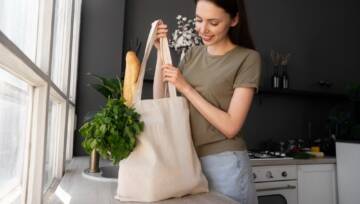 DIY: modna i pojemna torba na zakupy