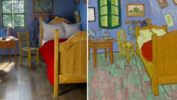 Pokój van Gogha i inne wnętrza z obrazów w nowej odsłonie. Okazuje się, że możesz zamieszkać w namalowanym domu!