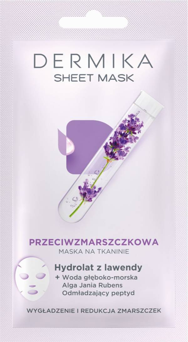 hydrolatowe maski w tkaninie Dermika