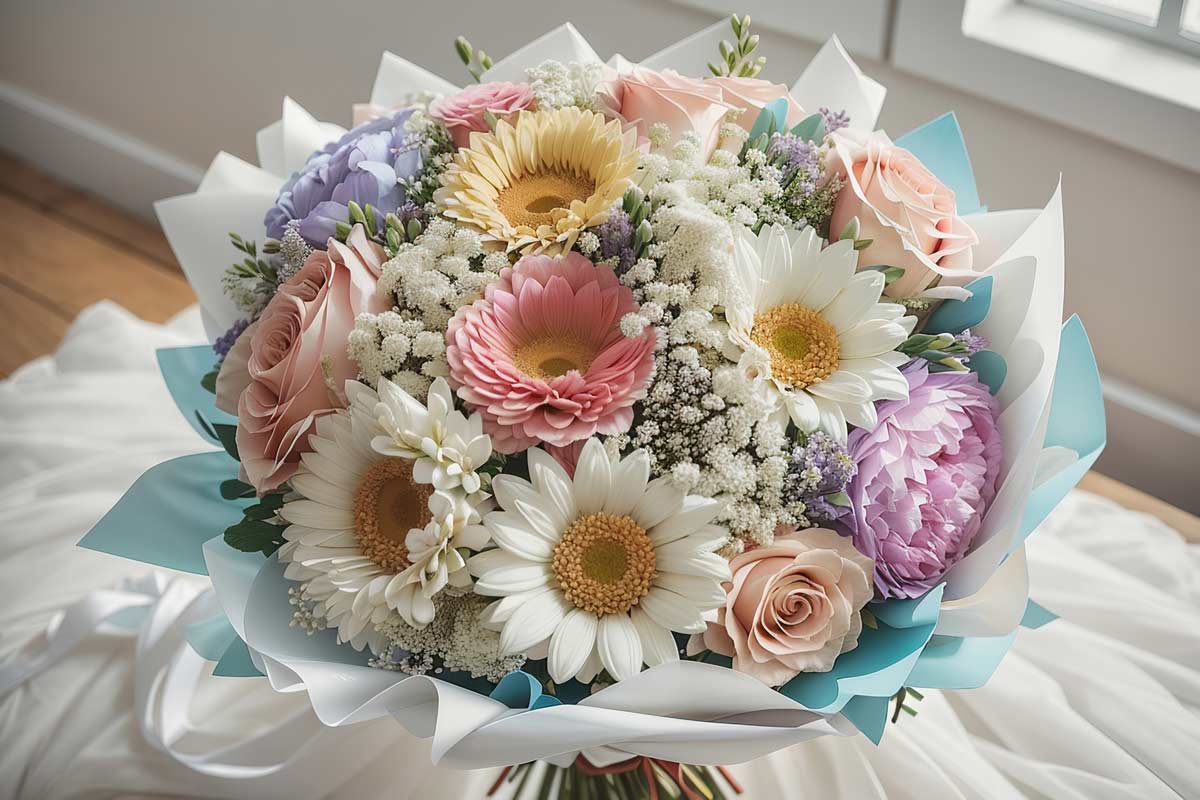 bukiet ślubny jesienny z chryzantemami fr bukiet ślubny jesienny z chryzantemami