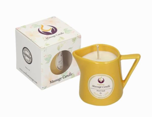 Świeca z nutami cytrusów "Słoneczna pomarańcza"