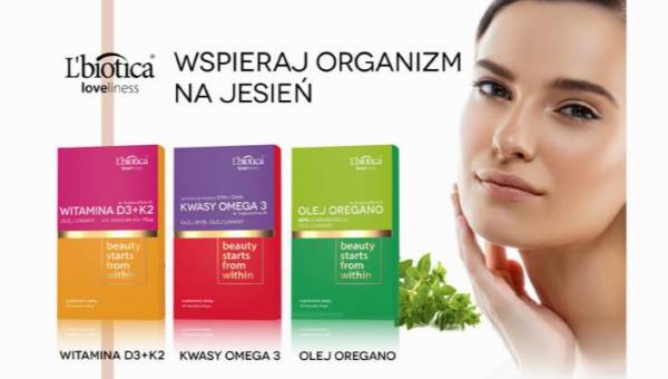 Jesienią wesprzyj swój organizm z suplementami L’biotica