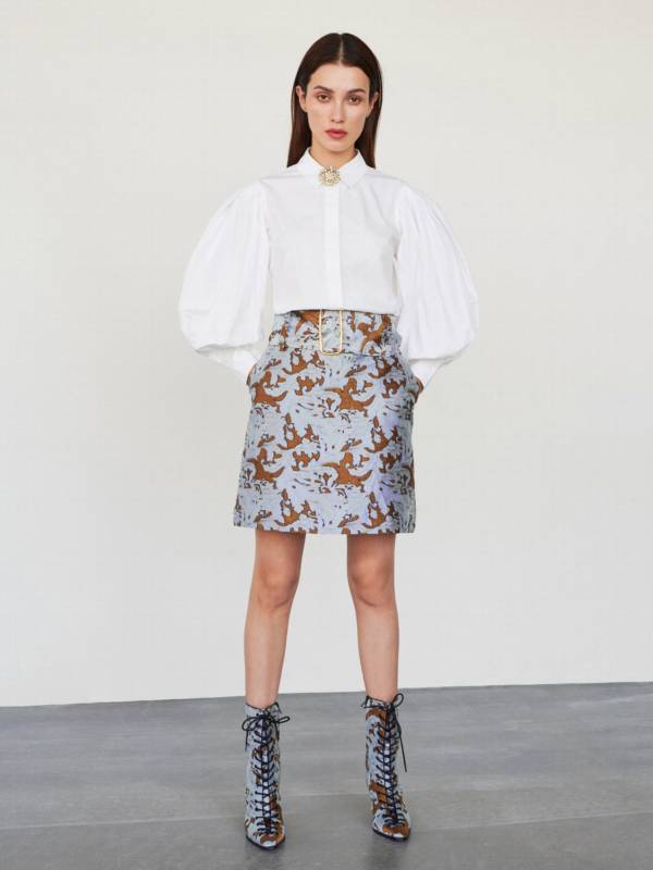 ubrania z bufiastymi rękawami