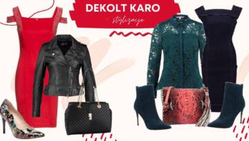 modny dekolt karo