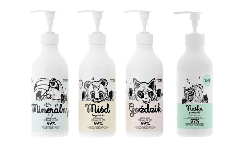 balsamy do rąk YOPE