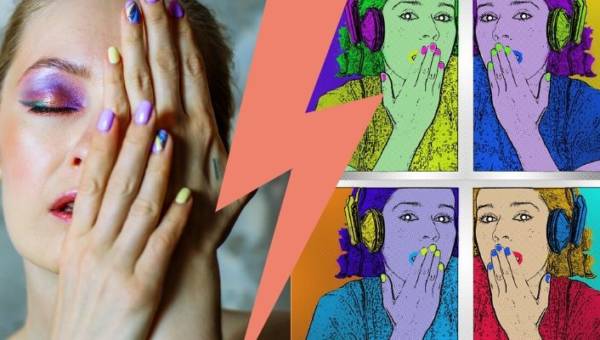 Paznokcie pop art – niesamowite wzorki na oryginalny manicure nawiązujący do symboli kultury masowej