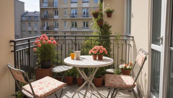 Jak urządzić wąski balkon w bloku? Spektakularna metamorfoza niewielkiej przestrzeni