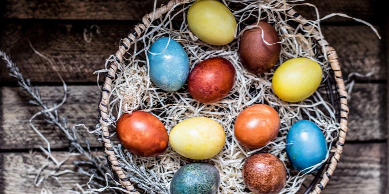 naturalne barwniki do jajek