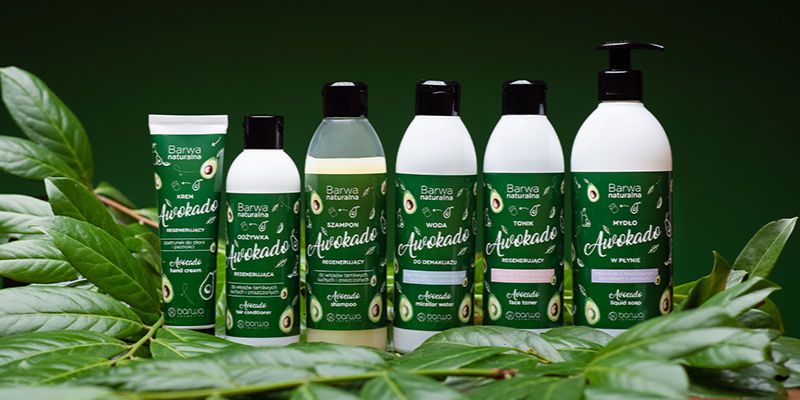 barwa naturalna awokado