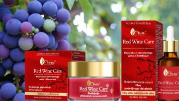 Ekstrakt z czerwonego wina z Bordeaux w innowacyjnych kosmetykach dla skóry dojrzałej – seria Red Wine Care marki AVA