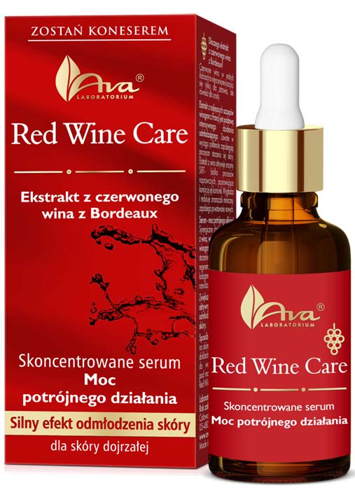 Skoncentrowane serum do skóry dojrzałej RED WINE CARE