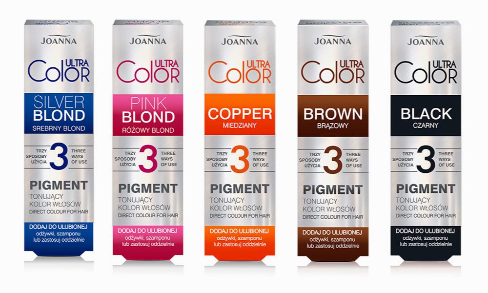 pigmenty do włosów