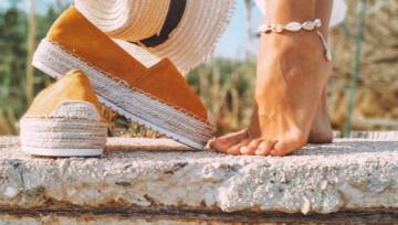 Espadryle na koturnie