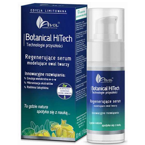 AVA Botanical HiTech, Regenerujące serum modelujące owal twarzy