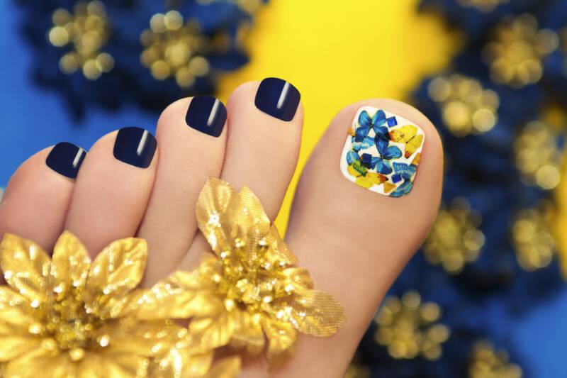 pedicure na lato