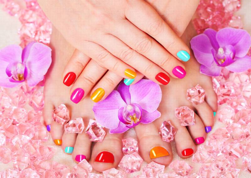 pedicure na lato