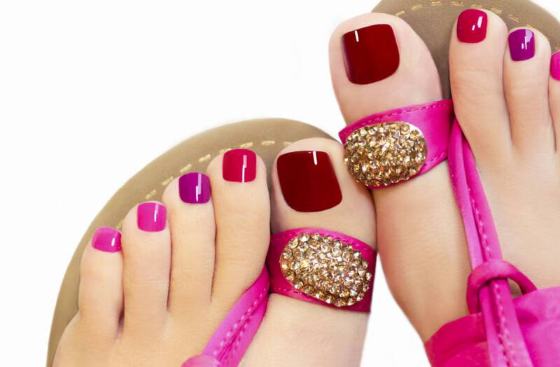 pedicure na lato