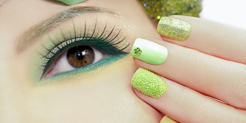 Pistacjowy manicure Pistacjowy manicure