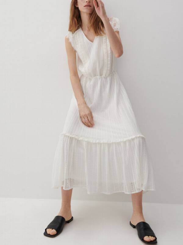 białe sukienki na lato 2021
