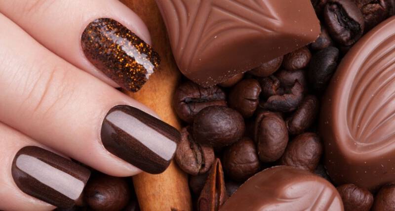 jesienne paznokcie w kolorach ziemi jesienne paznokcie w kolorach ziemi