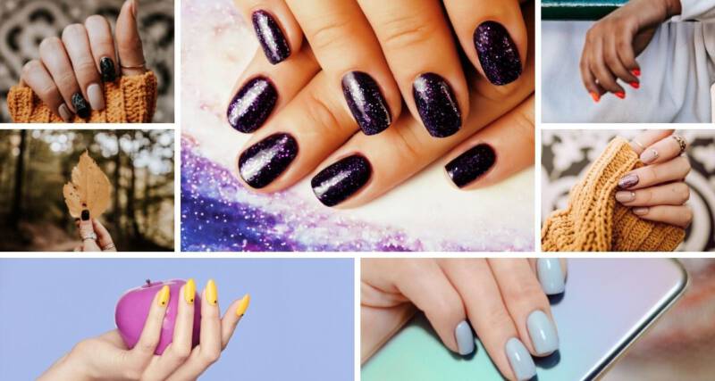 Jesienne paznokcie Jesienne paznokcie