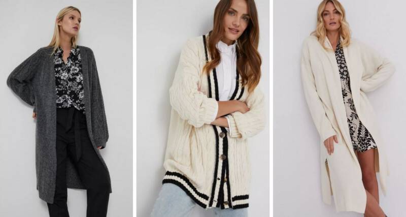 Swetry na jesień i zimę 2021 kardigan