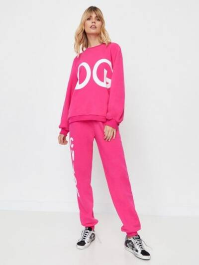 spodnie dresowe różowe jesień 2021 spodnie dresowe różowe jesień 2021