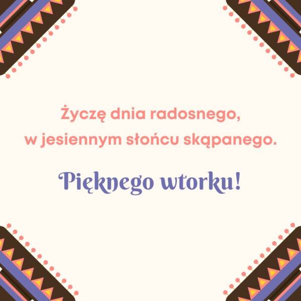 życzenia na wtorek kartki obrazki