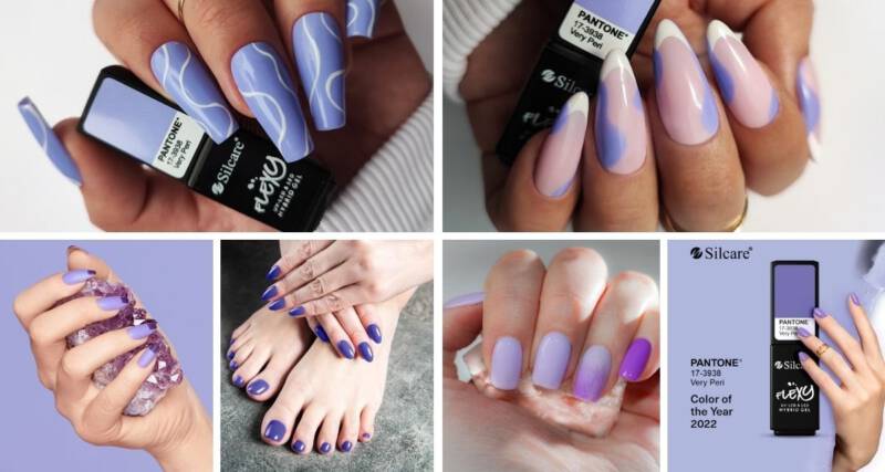 paznokcie very peri trendy 2022