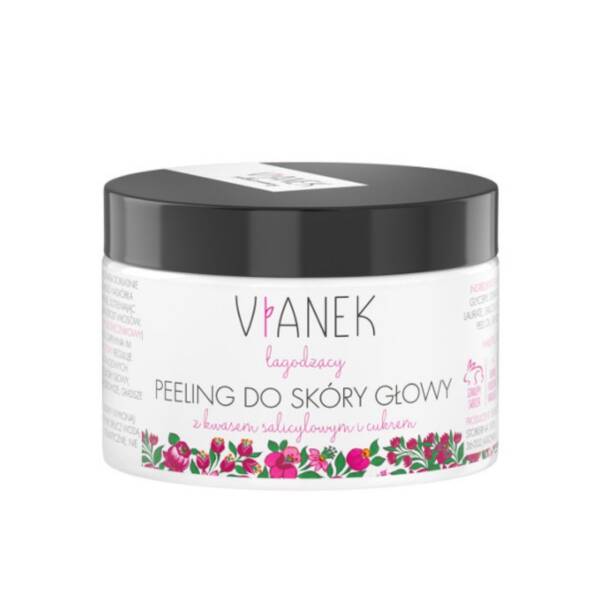 Łagodzący peeling do skóry głowy Vianek