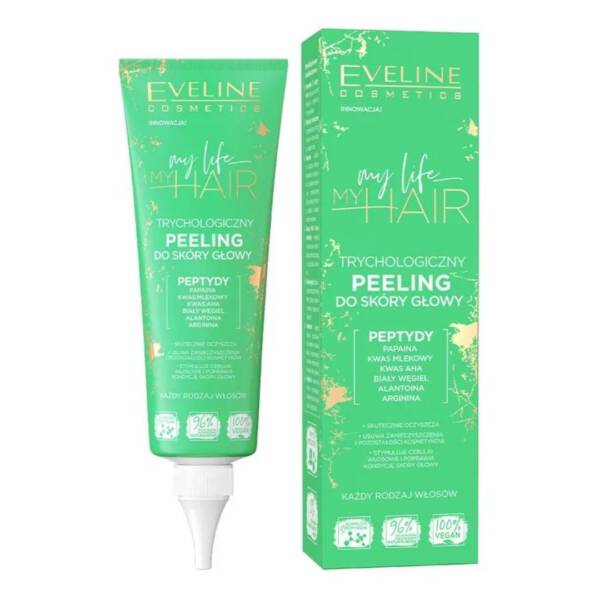 Trychologiczny peeling do skóry głowy Eveline, My Life My Hair