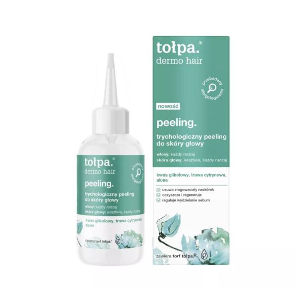 Trychologiczny peeling do skóry głowy Tołpa Dermo Hair