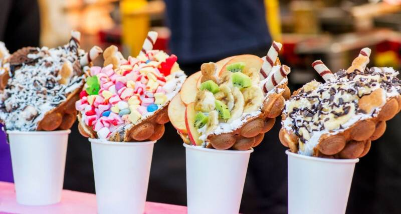 Bubble Waffles gofry bąbelkowe Bubble Waffles gofry bąbelkowe