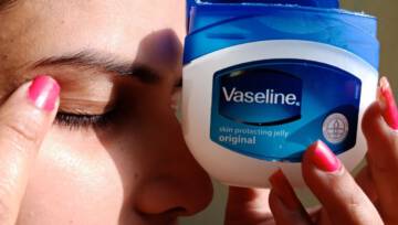 Slugging wazelinowanie twarzy