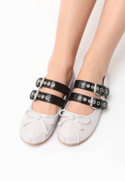 trendy 2022 baleriny z paskiem